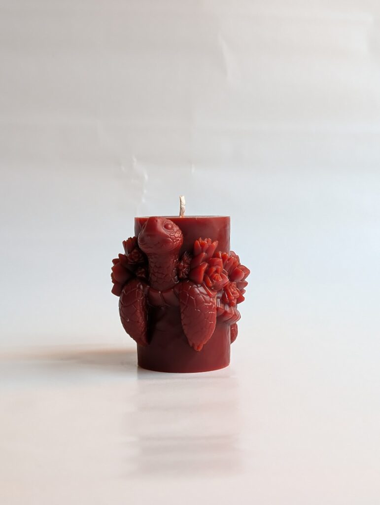 Colección velas primavera Con nombre de Mujer Lucy: Velas de cera de abejas perfumadas florales