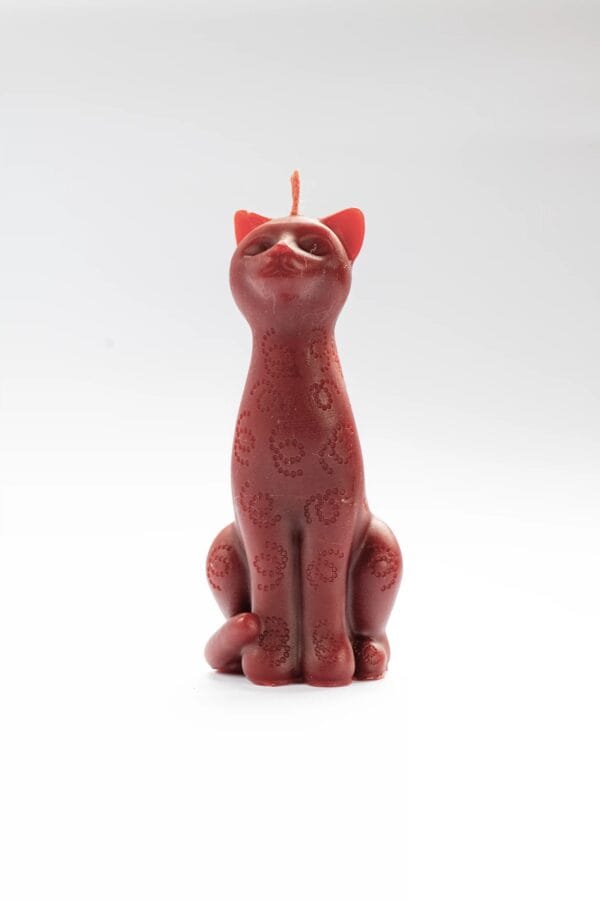 Vela Artesanal Otoño | Figura de gato sentado | Nala