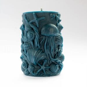 Vela de diseño artesanal | La Escultura Icónica de Marca | Lucy hecho a mano en españa en cera de abeja por lucy´s luz