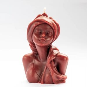 Vela decorativa busto de mujer | Decorar con elegancia | Leia