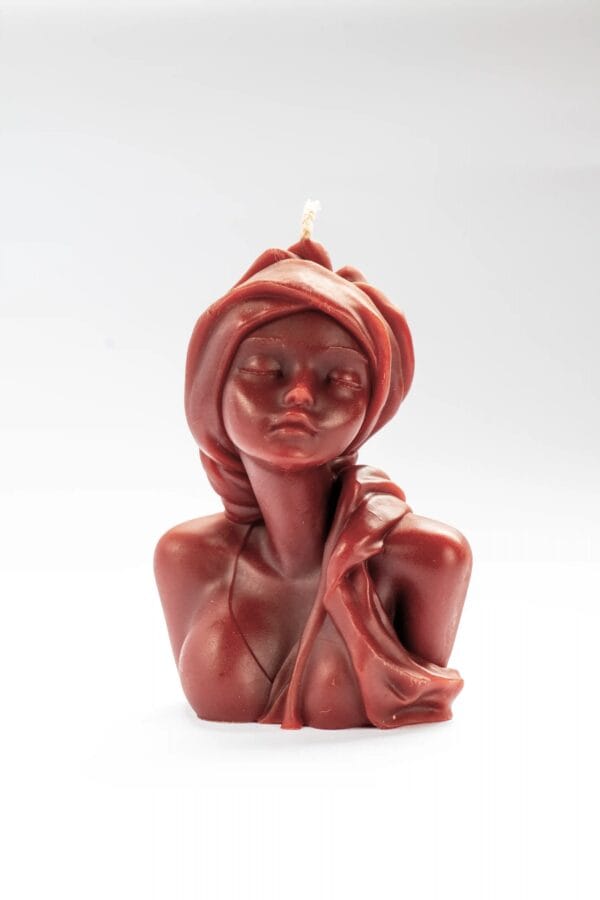 Vela decorativa busto de mujer | Decorar con elegancia | Leia