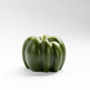Decoración de otoño para cocina, hecha a mano en lucy´s luz, vela en forma de tomate para decorar