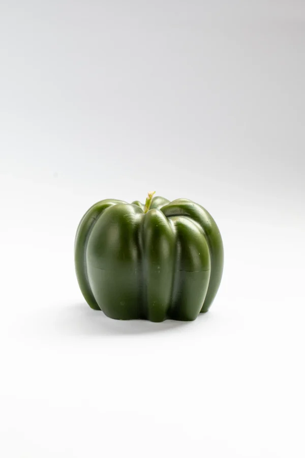 Decoración de otoño para cocina, hecha a mano en lucy´s luz, vela en forma de tomate para decorar