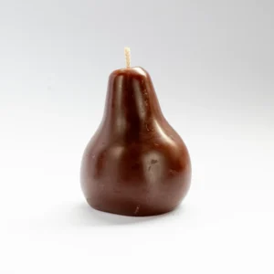 vela de fruta de otoño, hecho a mano en cera de abeja en lucy´s luz