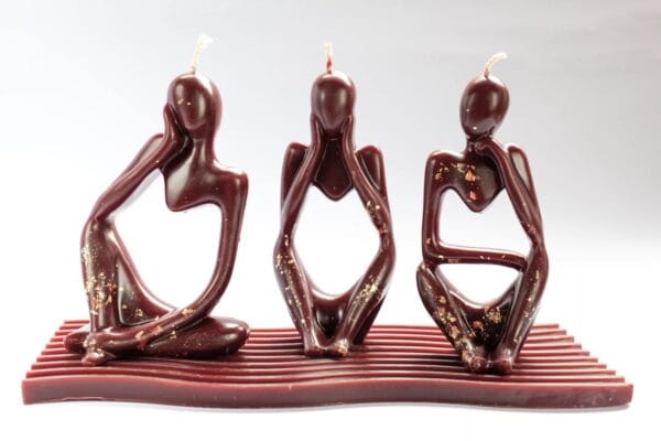 Figuras de cera artesanal | Set de regalo | Lucy's hecho a mano en españa en cera de abeja por lucy´s luz
