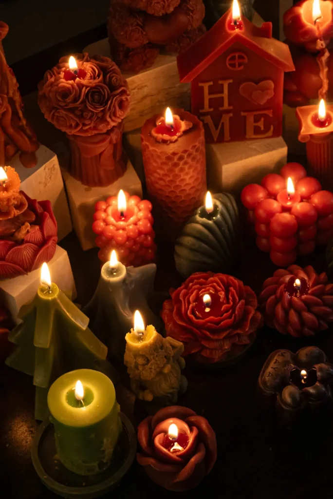 Tendencias de decoración de Otoño en 2025, que te harán cambiar de idea sobre esta estación:. Velas perfumadas de cera de abeja en España. hechas a mano una auna en Lucy´s Luz