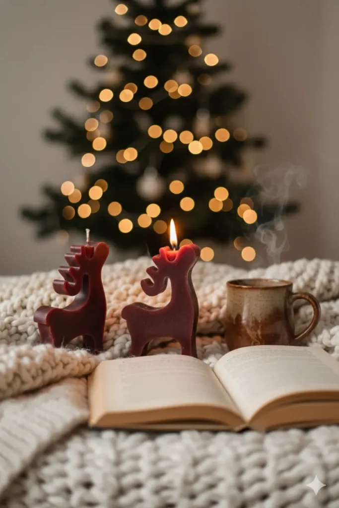 Decoración Navidad Estilo Nórdico: Guía Fácil para decorar con nuestros pinos y abetos navideños hechos a mano en Lucy´s Luz, desde España.