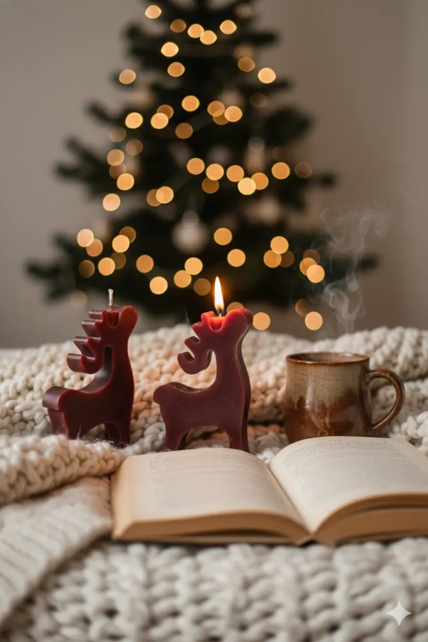 Decoración Navidad Estilo Nórdico: Guía Fácil para decorar con nuestros pinos y abetos navideños hechos a mano en Lucy´s Luz, desde España.