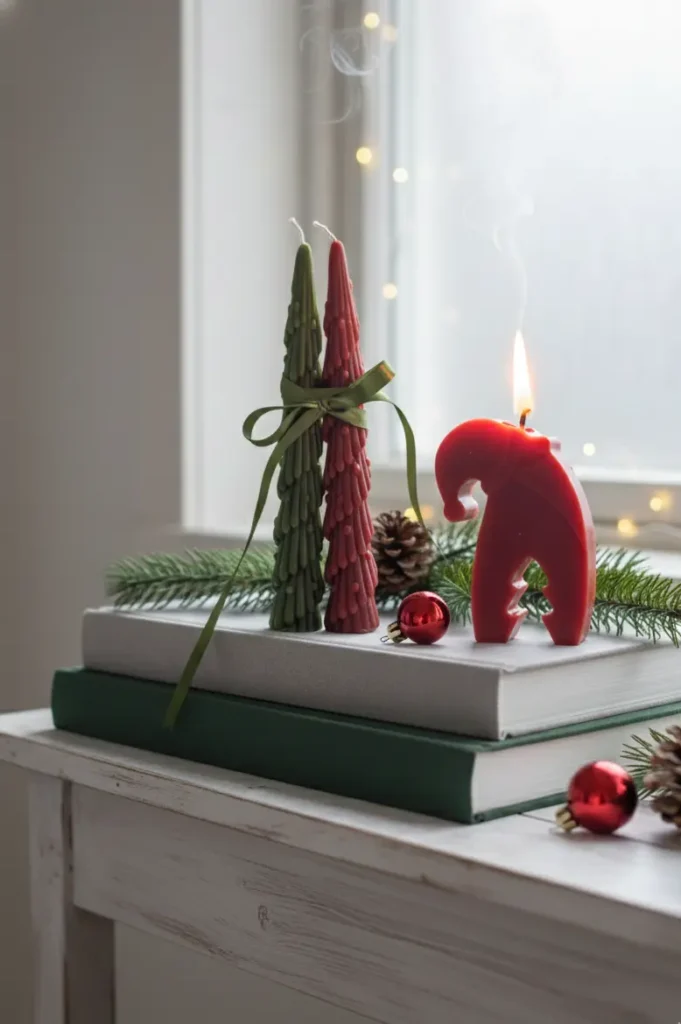 Cómo Decorar con Velas: La Regla de 3. Una masterclass de estilismo para agrupar velas y crear rincones con efecto "wow" esta Navidad. hecho a mano en lucy´s luz desde asturias, España