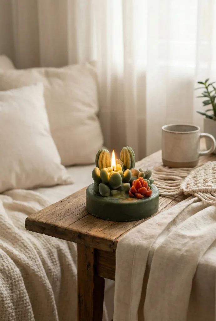 como preparar la casa para la primavera con velas de cera de abeja hechas a mano en lucy´s luz