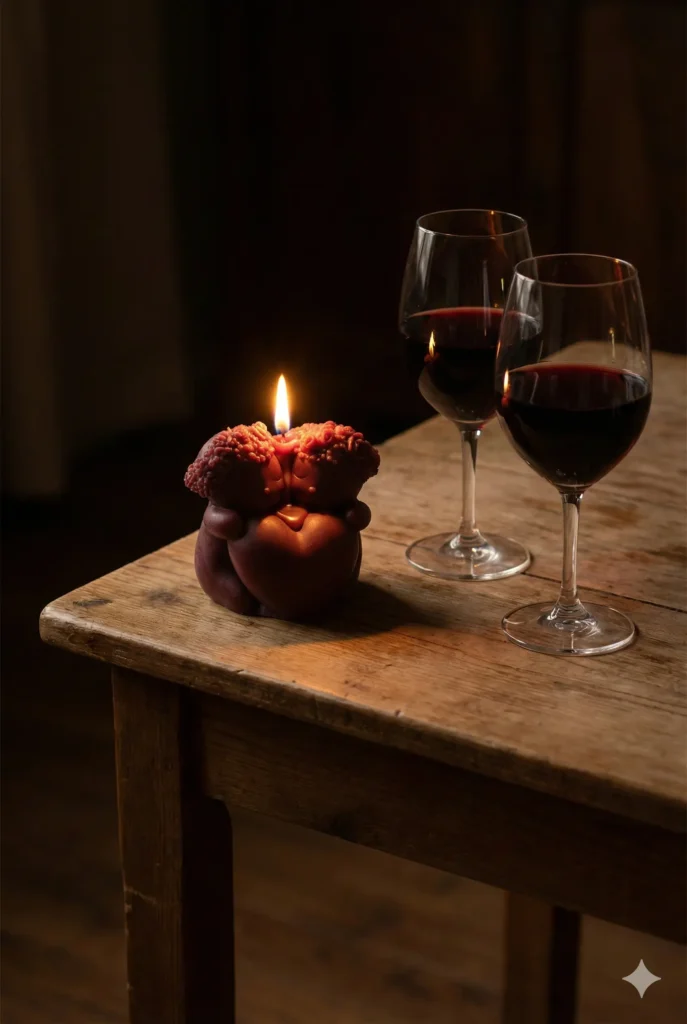 Ideas íntimas con velas para San Valentín. Hechas a mano en Lucy´s luz. para acompañar tus momentos especiales