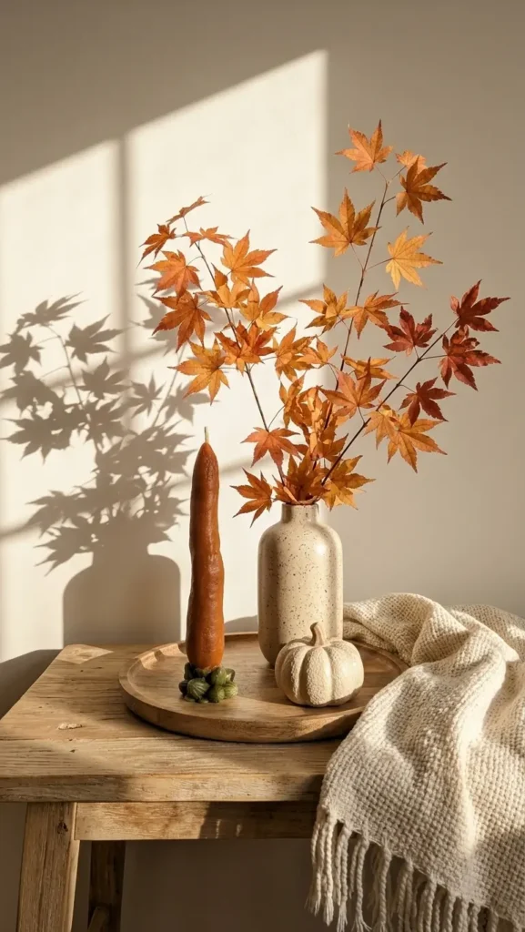 Cómo montar un centro de mesa con velas de cera de abeja que se vea bien y sea seguro: la regla de las alturas, ideas con flores y fruta, y los fallos que arruinan la mesa. Velas hechas a mnao con moldes propios en Lucy´s Luz, desde Asturias